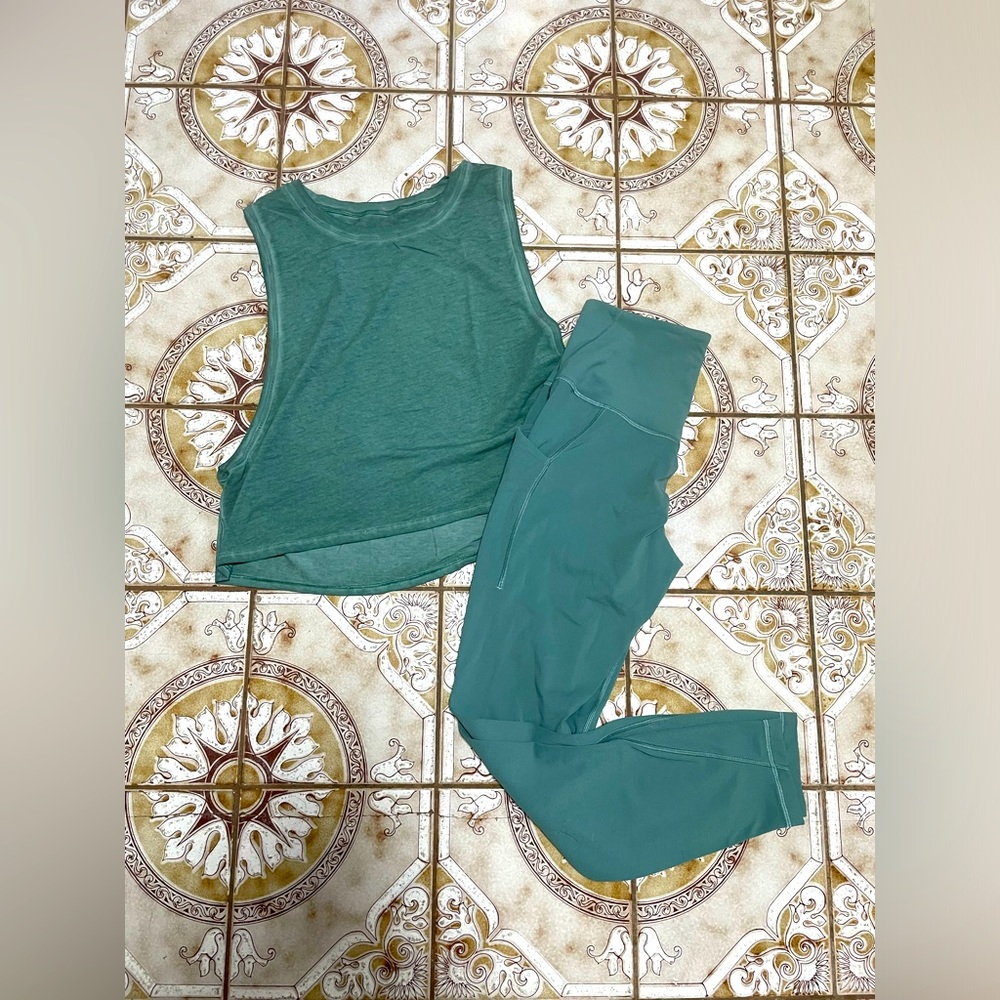 lululemon athletica Green Leggings